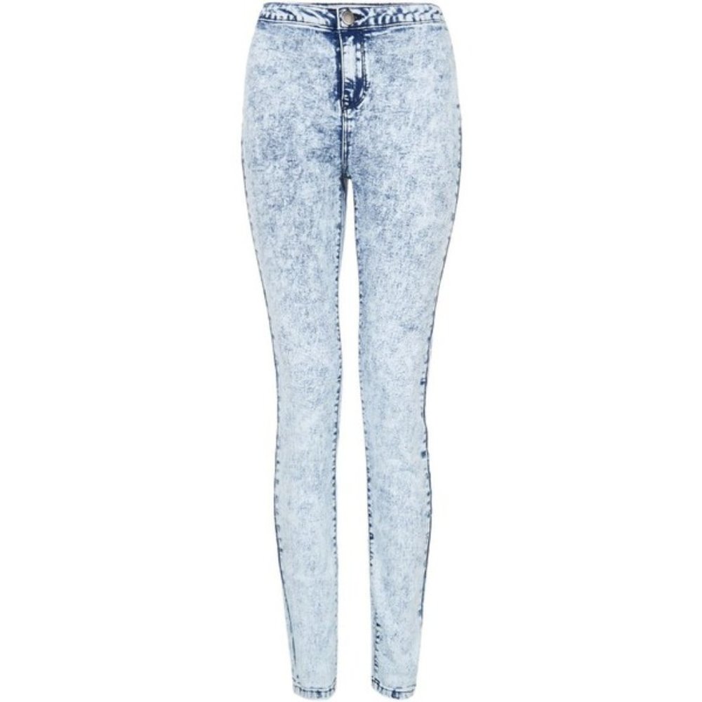 Acid Washed Skinny Jeans